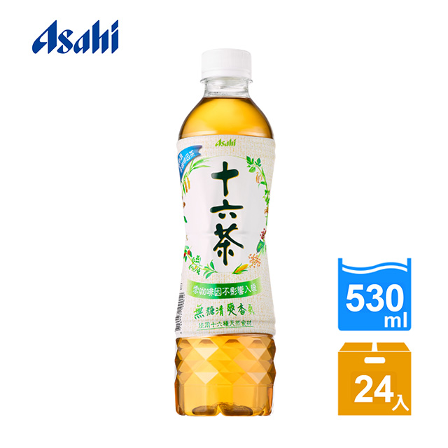 【Asahi】十六茶 530ml-24入