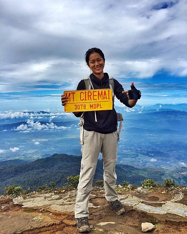 Cewek Strong Nih! 7 Foto Hobi Ekstrim Prisia Nasution