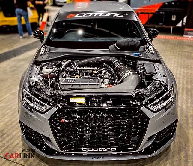 原廠引擎超有 有凍桃 Audi Rs3 Mk3 歐洲最快 周邊改式樣 Carlink鏈車網 Line Today