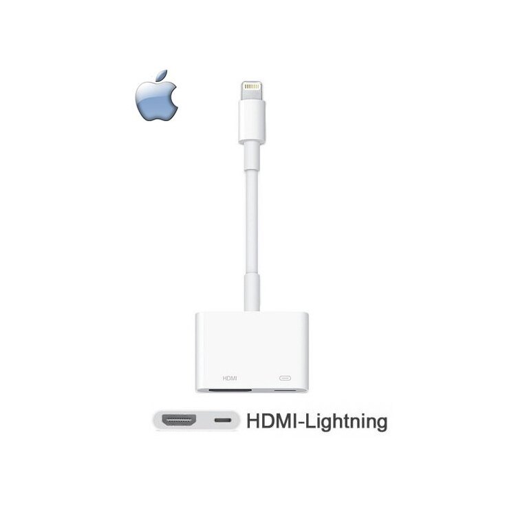 【神腦貨 盒裝】Apple Lightning Digital AV 原廠轉接器 HDMI 傳輸線 iPhone 5 5C 5S SE 6 6S 7 8 i5 i6 i7 i8 Plus X XR X