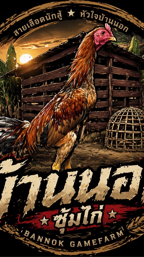 ไก่ชน บ้านนอก🐓 by เสี่ยบรรลือ🙎‍♂️