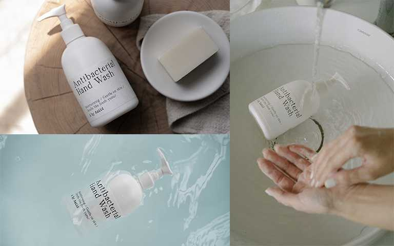 A by Amiid純白抗菌手部清潔乳（柚果）320ml/NT350(圖／Amiid Beauty提供)