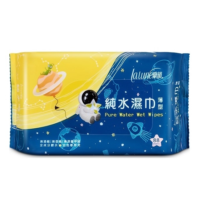 蘭韻純水濕巾88抽-薄型(12包/箱)
