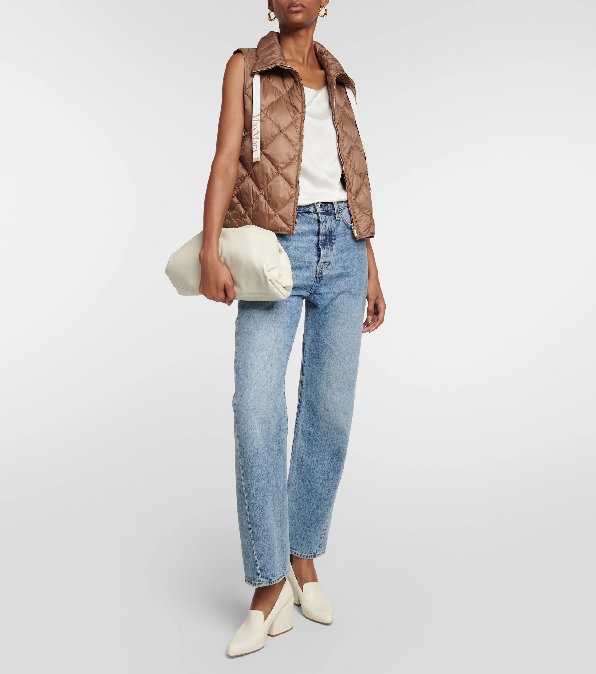 MAX MARA The Cube Tregic quilted vest