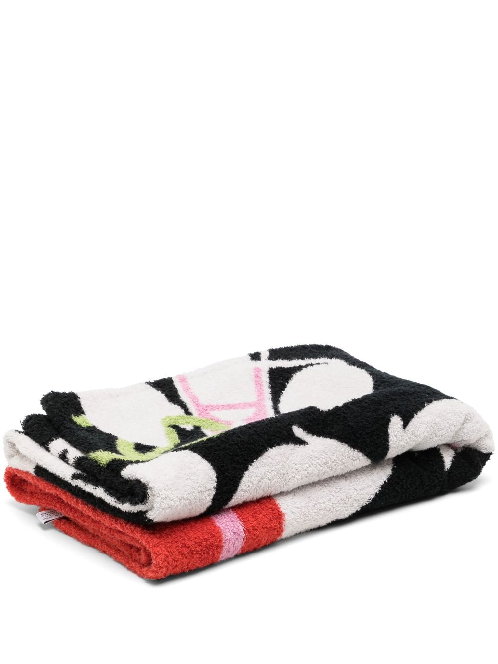 CHANEL Pre-Owned - 1990-2000 animals print beach towel - women - Cotton - One Size - Multicolour