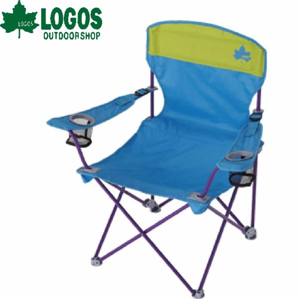 【LOGOS 日本 RECLINING兩段椅 藍】73172007/導演椅/折疊椅/休閒椅/露營椅★滿額送
