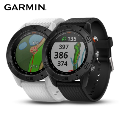 1.2 吋彩色觸控顯示螢幕 高感度的 GPS 快速定位 QuickFit™ 快拆錶帶 高爾夫模式10小時 一般手錶模式10天