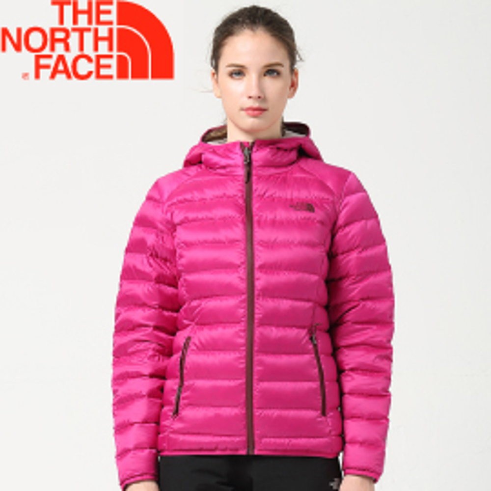 【The North Face 女款 700fp羽絨外套《紫紅》】0CTW0146/澎羽絨/防潑水