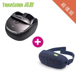 ◎氣壓與震動，各有三段力道可調整;溫熱暖足功能，促進血液循環|◎安全溫控設計，溫熱按摩舒緩肌肉。擬真人手法按摩，緩解僵硬|◎商品名稱:六星級美足機+愛舒揉肩頸按摩器品牌:TAKASIMA高島型號:M-