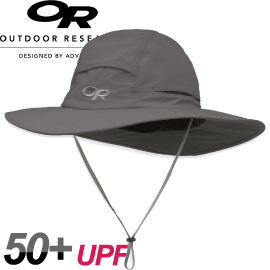 【Outdoor Research 美國 SOMBRIOLET SUN HAT防曬透氣圓盤帽〈灰〉】243441/防曬帽/遮陽帽/登山★滿額送