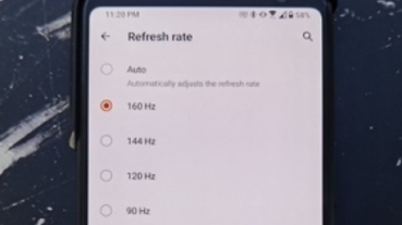 ASUS ROG Phone 3 有隱藏 160Hz 螢幕更新率選項