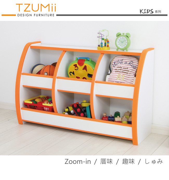 【TZUMii】小木偶六格收納櫃-多色可選