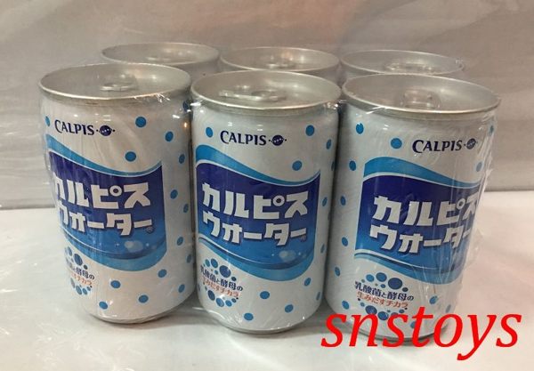 sns 古早味 進口食品 果汁 可爾必思 乳酸飲料 180公克x6罐 產地 日本