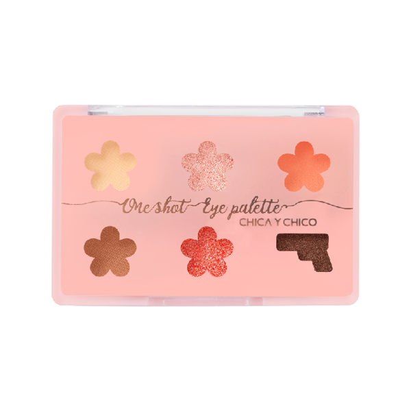 OH MY VENUS CHICA Y CHICO 一鳴睛人六色眼影盤 ＃Adorable Peach