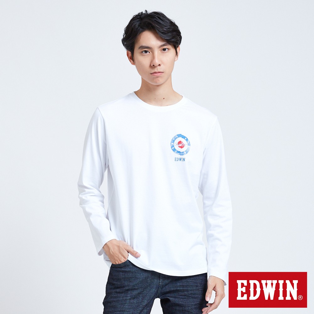 並且將 LOGO 印花大量融入英國旗幟和黑膠唱片， MUSIC IS LIFE。商品編號:360561080#EDWIN#長袖T恤【購物須知】 1. 一張訂單僅能配送一個地址，若需配送不同地址請分別下