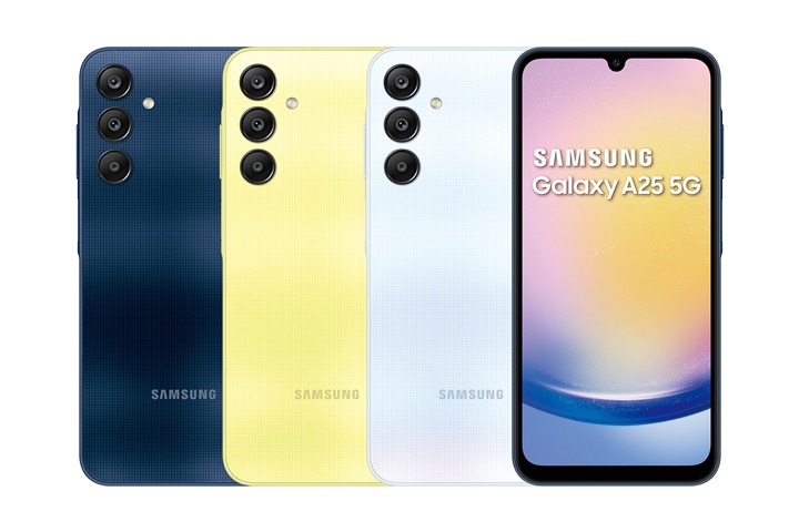 三星 Galaxy A15、A25 上市：5,000mAh大電量、6.5 吋大螢幕，價格萬元可入手