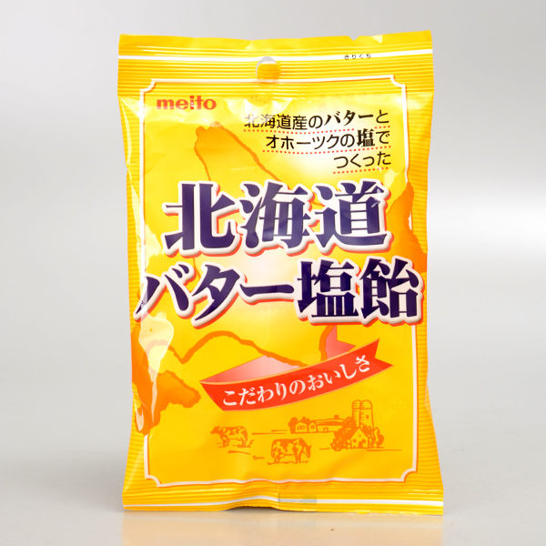日本【名糖】北海道海鹽奶油糖90g(賞味期限:2020.05)