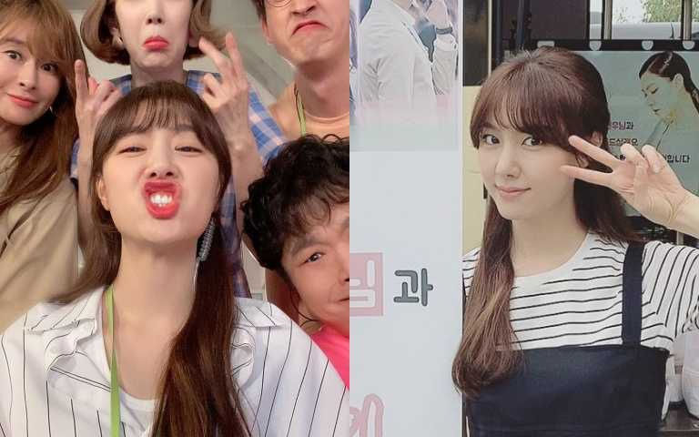 徐智慧這次出演《一起吃晚餐嗎？》形象大轉變，俏皮可愛又有點瘋癲，讓影迷們更愛她（圖／翻攝自徐智慧IG）