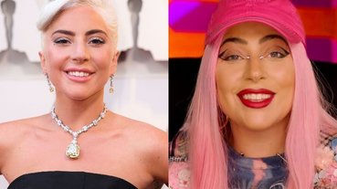 戴上 Tiffany 價值 3000 萬美元鑽石項鍊是什麼感覺？Lady Gaga 全程被保鑣「恐怖凝視」！