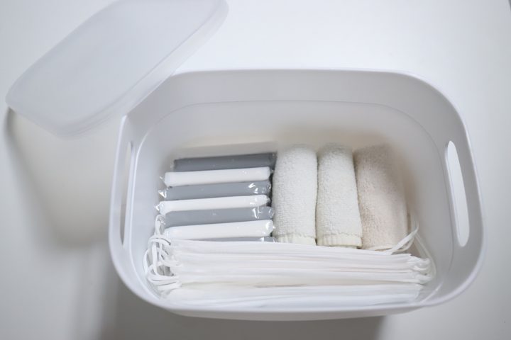 フタ付収納ボックス2