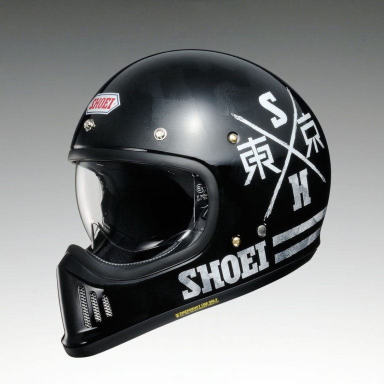 大人気新作 フレアパターンと東京×SH！ 生産個数限定のSHOEI「EX-ZERO セキュリティ・セーフティ