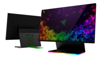 Razer 發表了 27 吋電競螢幕，更新率達 144Hz、支援 HDR 顯示