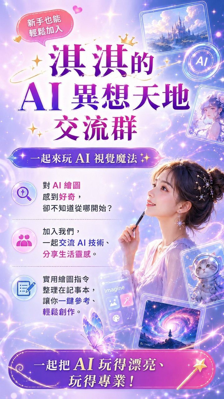 淇淇的AI異想天地交流群