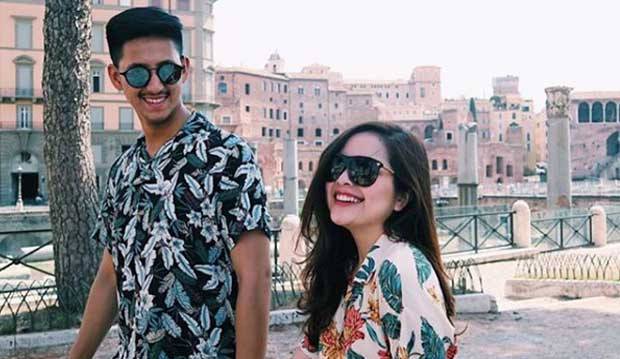 5 Momen Romantis Tasya Kamila Saat Bulan Madu di Italia