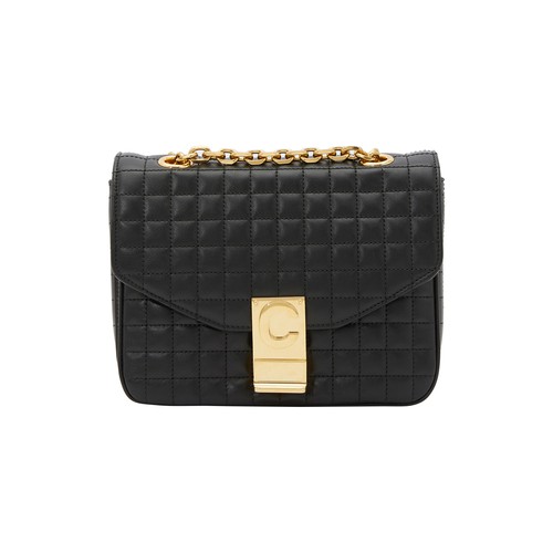 Small C Bag In Quilted Calfskin