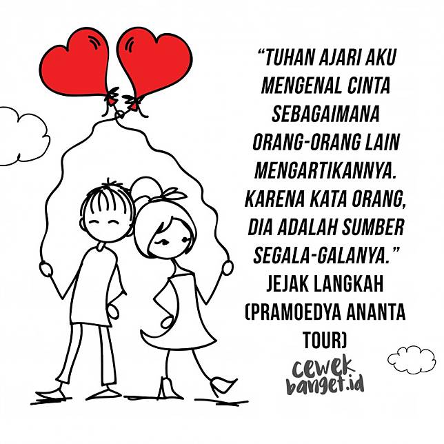 10 Quotes Tentang Mengungkapkan Perasaan Cinta dari Novel 