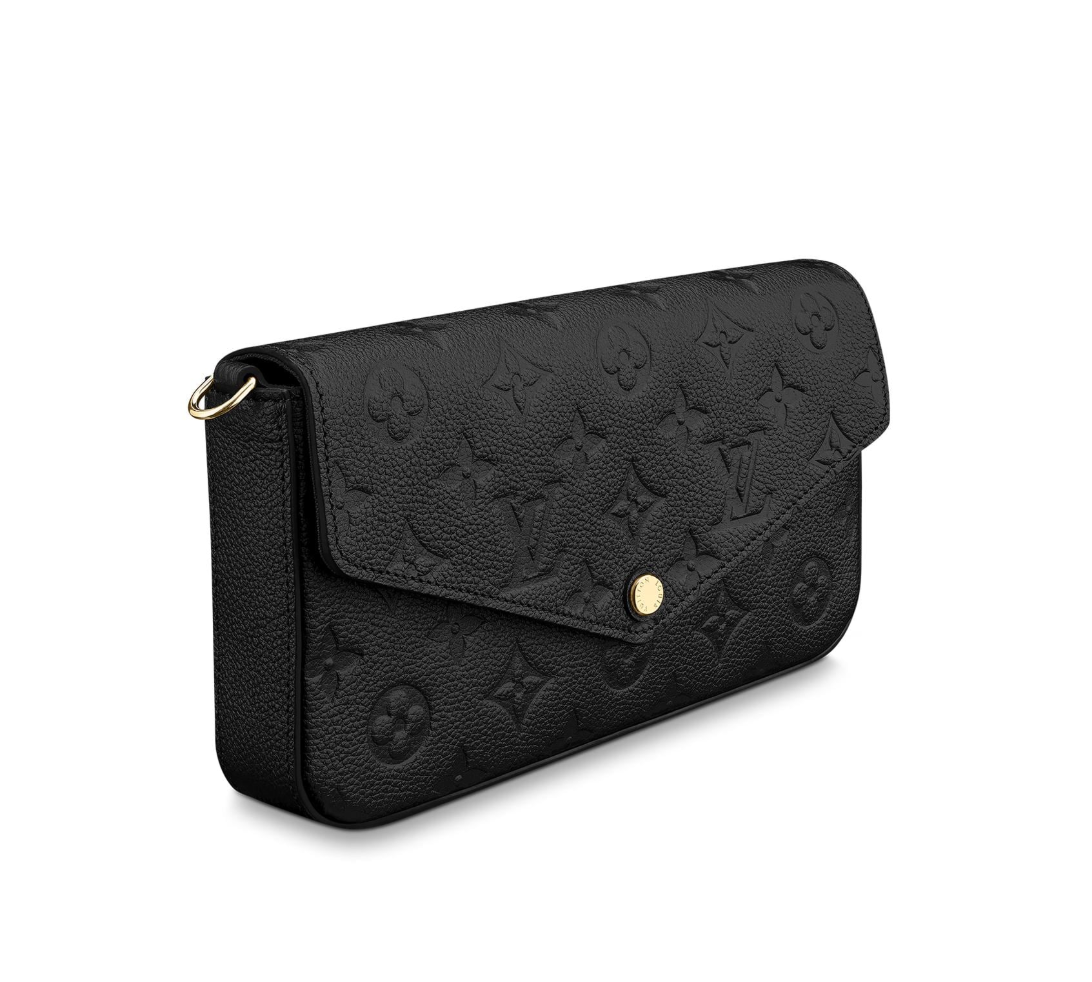 Beauty Genie 國際精品* LOUIS VUITTON FLICIE POCHETTE 鏈包-黑