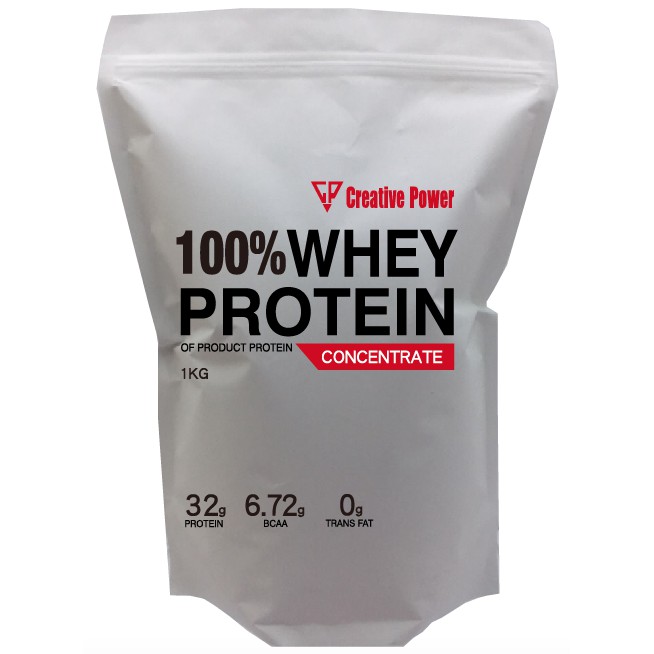 CP Creative power純乳清蛋白 1kg無添加香料 無代糖