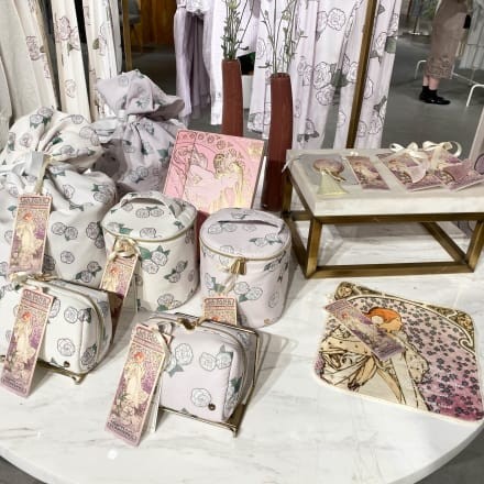 【新品未使用】3点セット／gelatopiqueジェラートピケ ミュシャ 椿姫 ジェラート ピケ×ミュシャのルームウェア再び、「椿姫」モチーフ