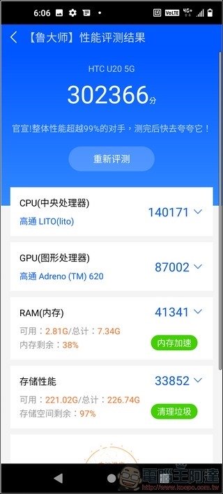 HTC U20 5G 效能測試 - 06