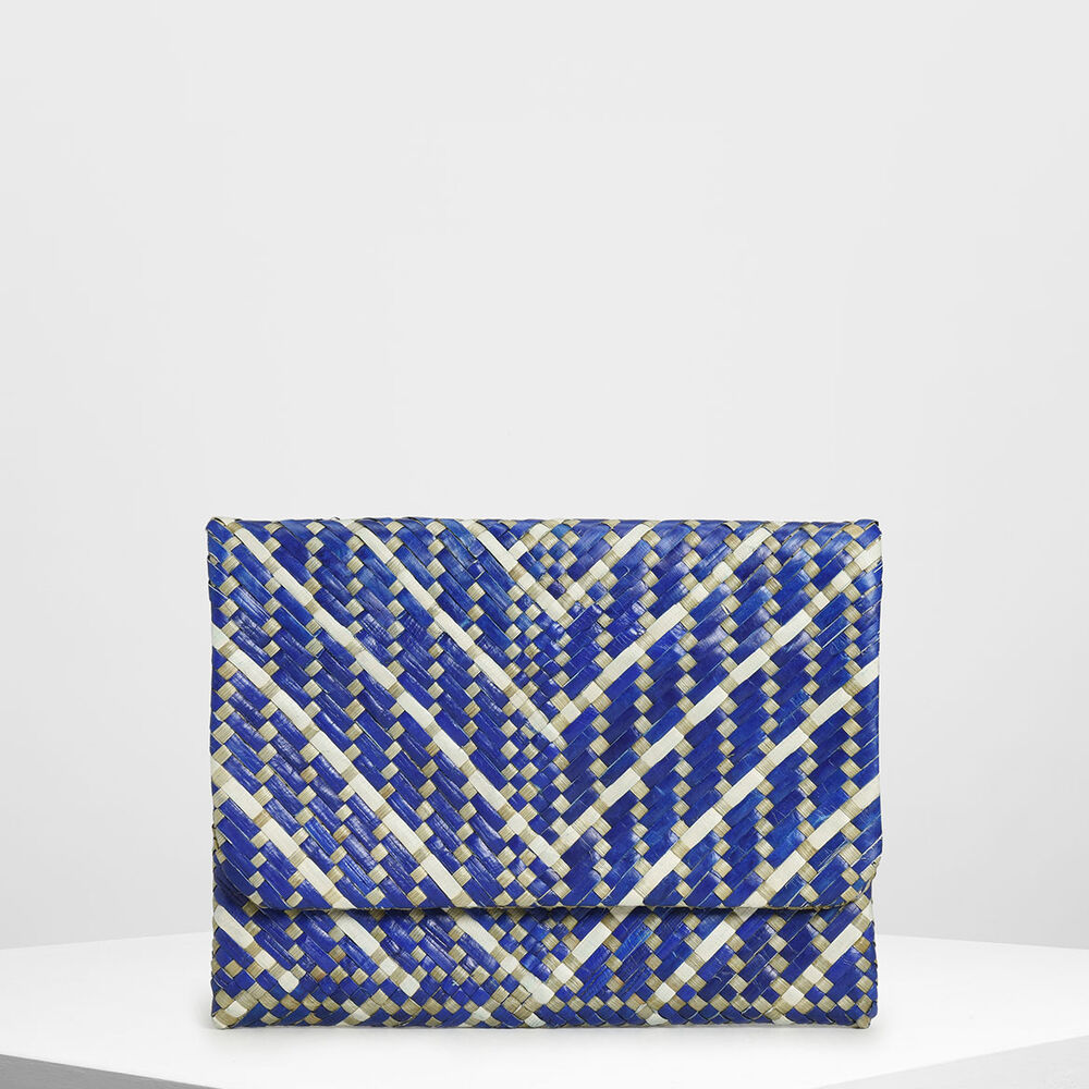 手工編織手拿包