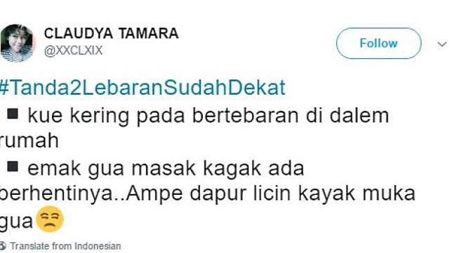 Kocak! Tanda Lebaran Sudah Dekat Versi Netizen