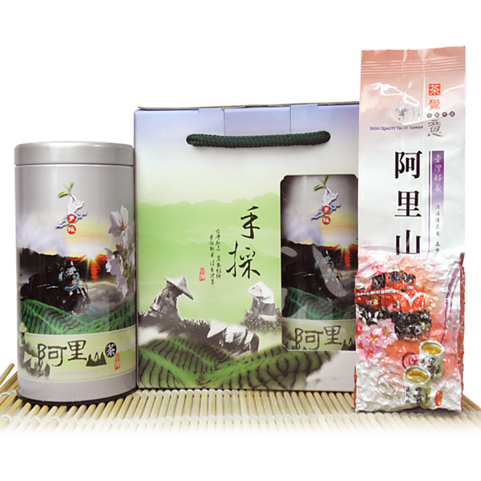 【醒茶莊】高海拔優質阿里山烏龍茶禮盒300g(1組)