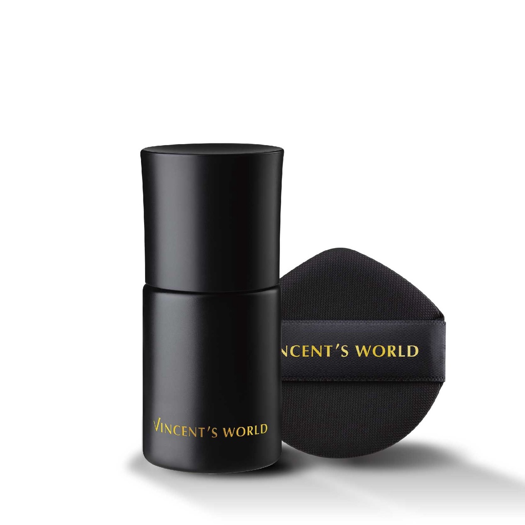 文森先生｜超雷粉底液｜水光小心肌 透亮底妝就靠它｜贈3ml體驗包＋氣墊粉撲一入(放置於正貨商品盒中)