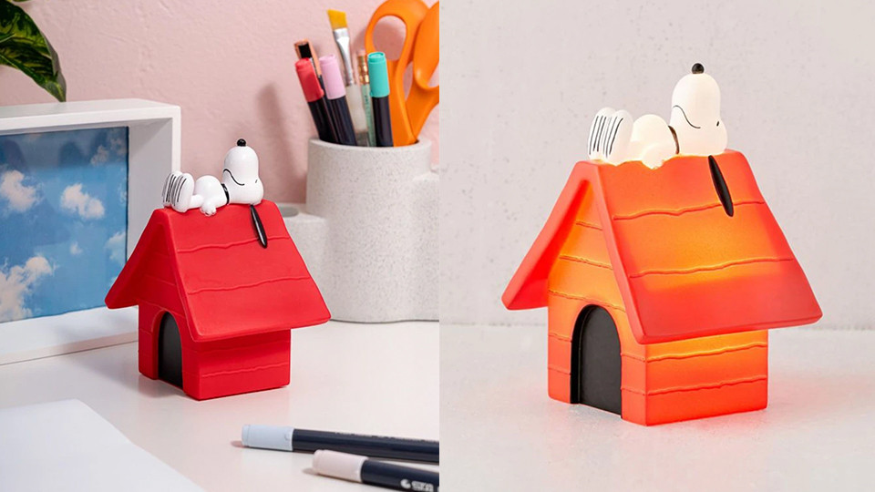 「史努比夜燈」20美金（約NT$570）