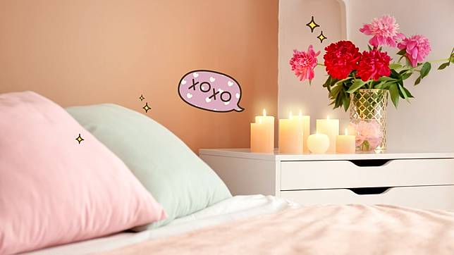 4 Tips Mudah Mendekorasi Kamar Tidur Romantis