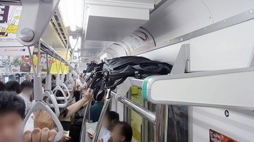 電車內行李架的設計