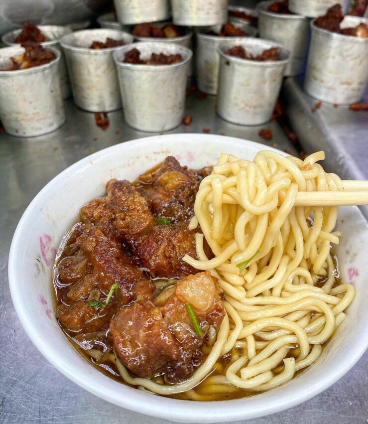 廟東夜市美食 清水排骨麵