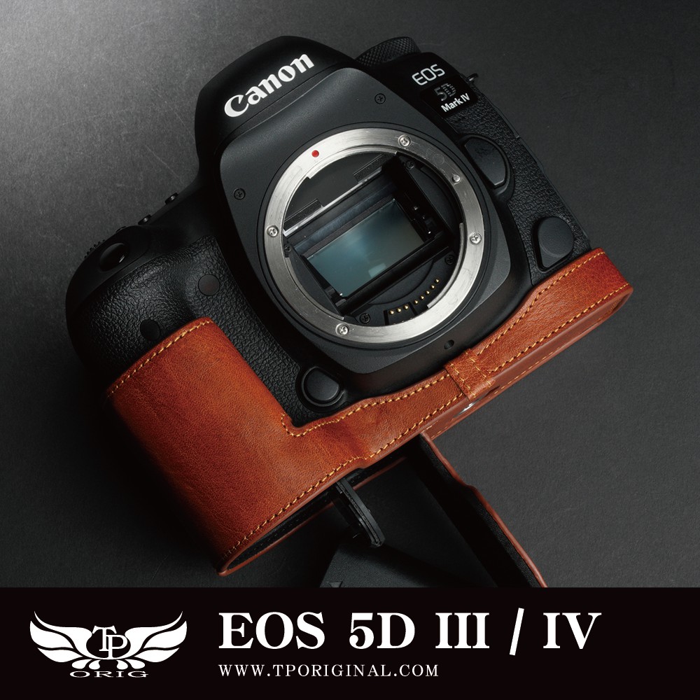 【適用機型】Canon EOS 5D3 EOS 5DIII【商品規格】內容：底座X1、專用螺絲X1材質：頭曾牛皮、絨布、鋁合金重量：52 g【產品特性】1.頂級皮質：TP採用南美洲哥倫比亞最為出名的頂