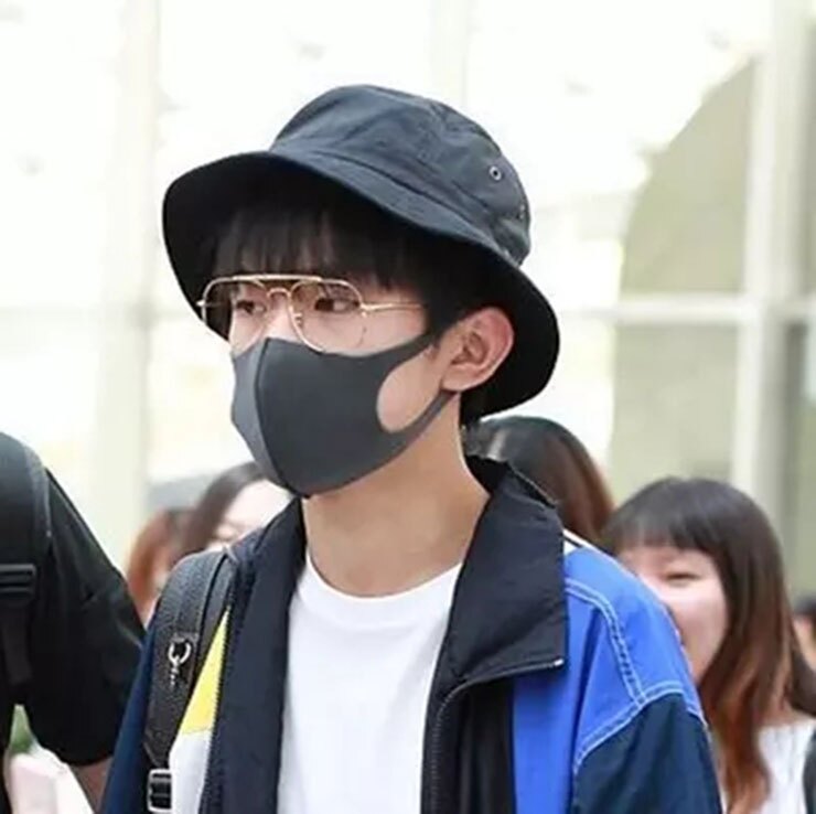 男生漁夫帽 易烊千璽同款帽子 情侶素色漁夫帽盆帽子 可折疊遮陽戶外男帽