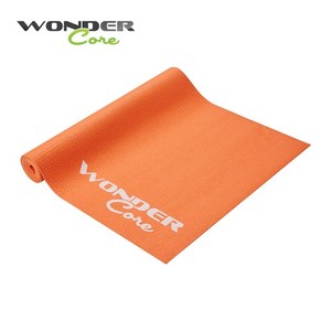 Wonder Core 輕薄環保防滑瑜珈墊 (4mm)-橘色
