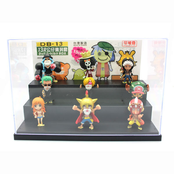 13R公仔收納盒 展示盒 陳列盒 置物盒 模型盒 7-11公仔盒 玩具盒 DB-13 [百貨通]