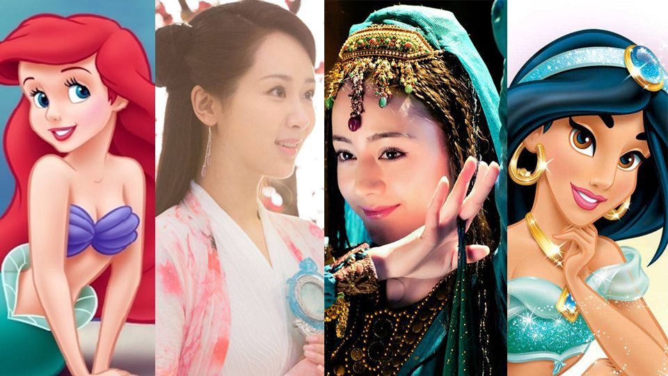 迪士尼公布了《小美人魚》真人版，將由黑人歌手荷莉貝利（Halle Bailey）扮演愛麗兒，大家對愛麗兒的印象都是紅頭髮、白皮膚，這個選角引發不少人反對。有網友就腦洞大開，既然「公主無國界」，那如果由亞洲女星來扮演迪士尼公主，你覺得這7位女星適合嗎？
