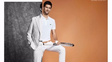 LACOSTE攜手新品牌代言人諾瓦克•喬科維奇(NOVAK DJOKOVIC) 續寫新世代傳奇