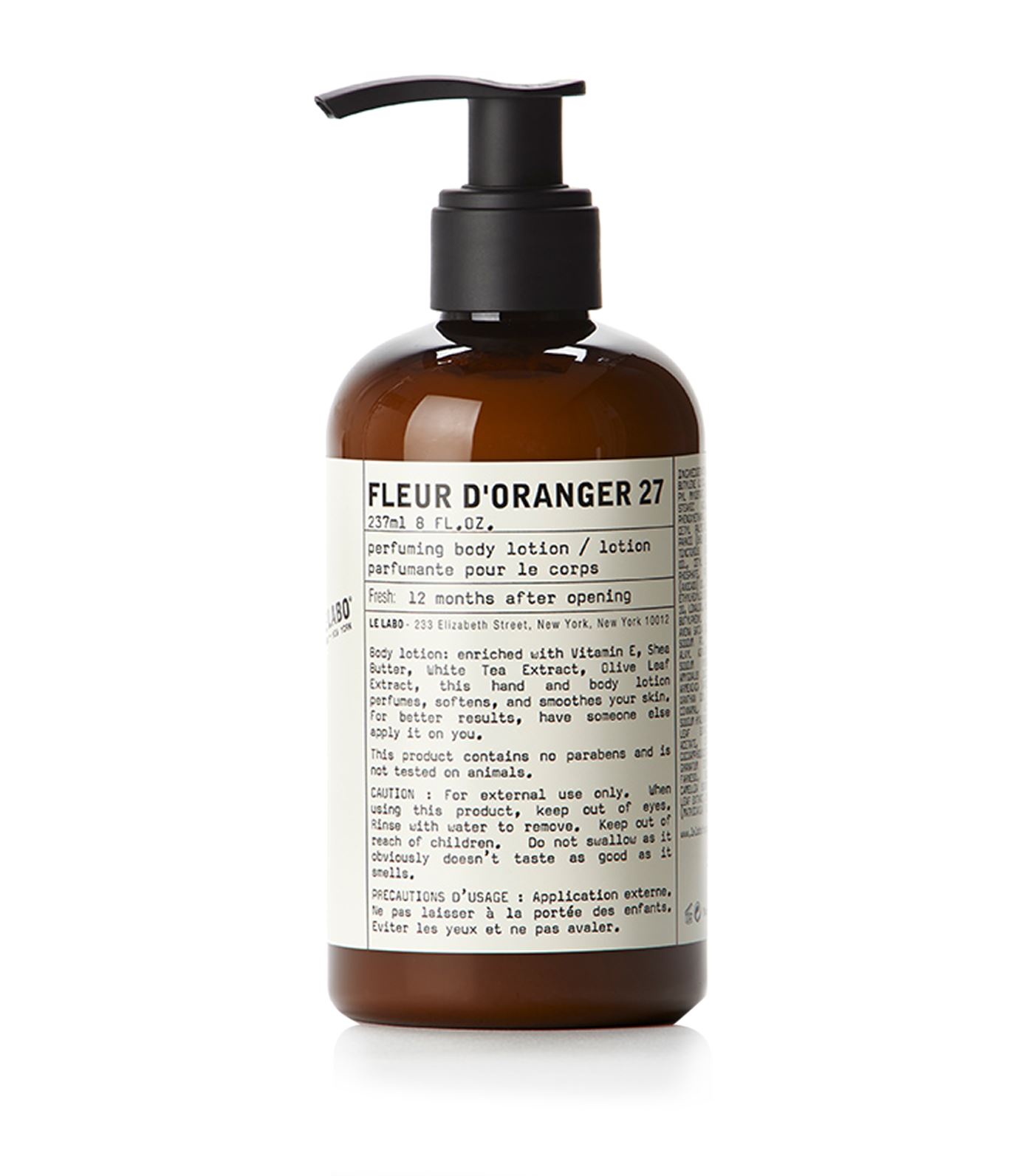 Le Labo - Enriched with vitamin E, vitamin A, aloe vera, coconut and olive oil, this Fleur D'Oranger