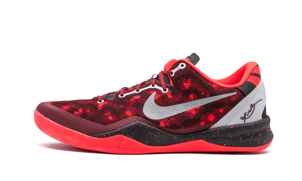 The Kobe 8 System features an engineered mesh upper to create one of the Kobe lines most lightweight